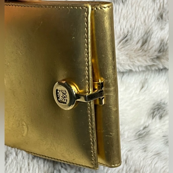 LOEWE Gold Leather Wallet - Picture 7 of 16
